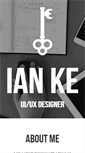 Mobile Screenshot of iankedesign.com